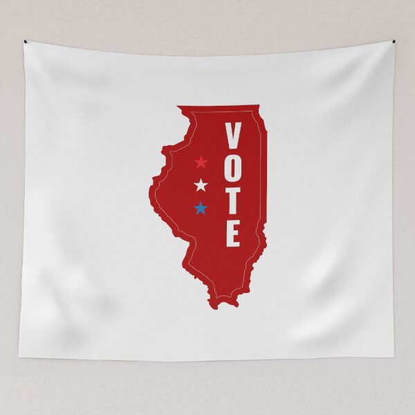 Item preview, Illinois Vote Republican Patriotic Design designed and sold by Mundivagant Designs.