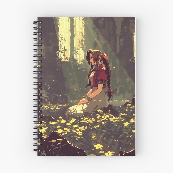 Item preview, Aerith Pixel Art designed and sold by SchellStation.