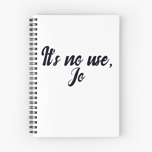 Item preview, It's no use Jo designed and sold by Mariano ⭐⭐⭐⭐⭐.