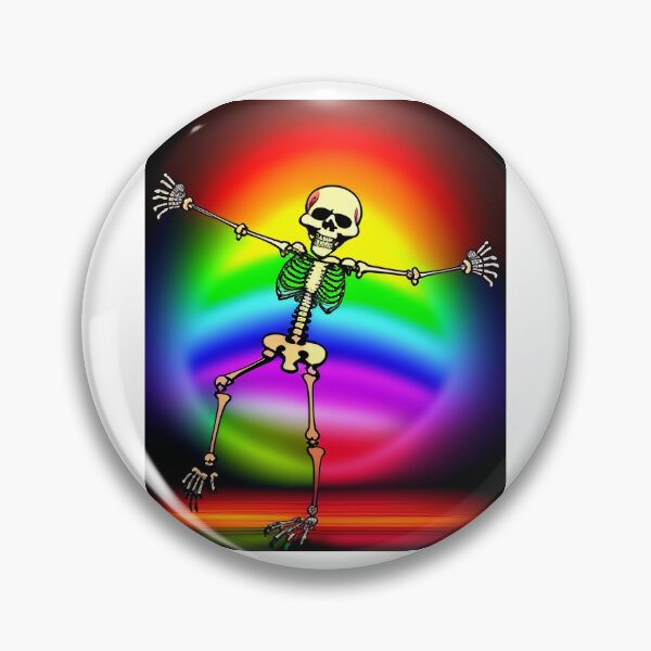 Item preview, Rainbow Skeleton - A Work of Art designed and sold by Sticking  With Us.