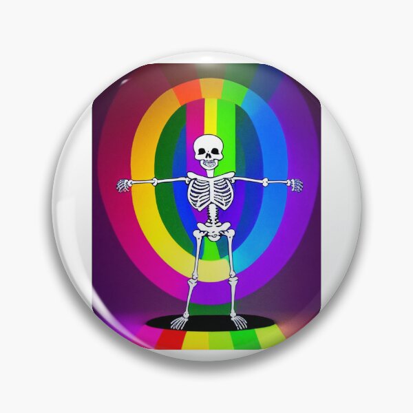 Item preview, Rainbow Skeleton - A Celebration of Life designed and sold by Sticking  With Us.