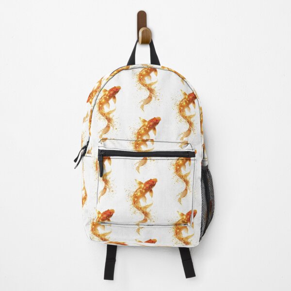 Item preview, Golden Koi Fish on White Background, Symbol of Prosperity designed and sold by Piotrek0001.