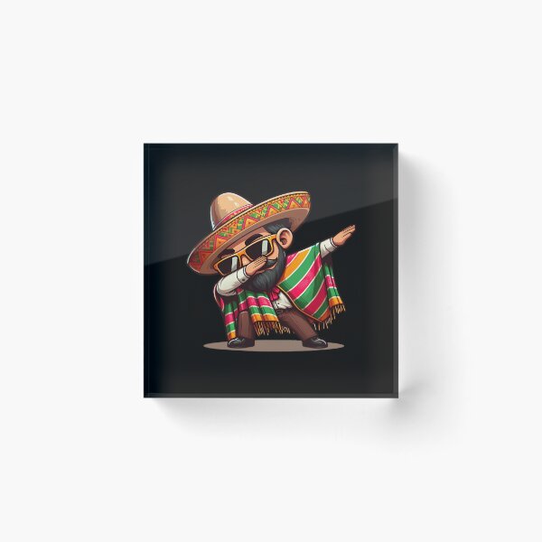 Item preview, Dabbing Mexican Poncho Cinco De Mayo designed and sold by Isabella ✔️ ✔️.