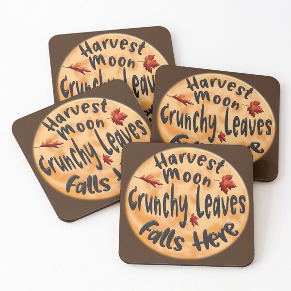 Item preview, Harvest Moon, Crunchy Leaves, Falls Here designed and sold by VibeHiveThreads.
