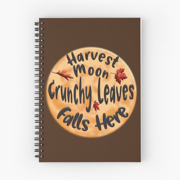 Item preview, Harvest Moon, Crunchy Leaves, Falls Here designed and sold by VibeHiveThreads.