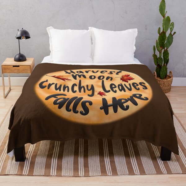 Item preview, Harvest Moon, Crunchy Leaves, Falls Here designed and sold by VibeHiveThreads.