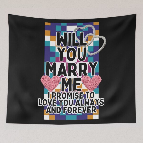 Item preview, Will you marry me... designed and sold by  ViralVisionsCreating .