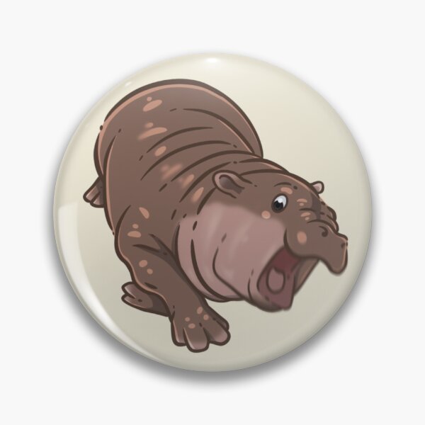Item preview, Moo deng baby hippo slipped designed and sold by SakuyasArt.