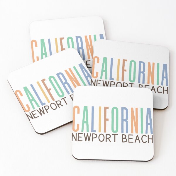 Item preview, Newport Beach California (Sand Waves) designed and sold by Whackadoodletee.