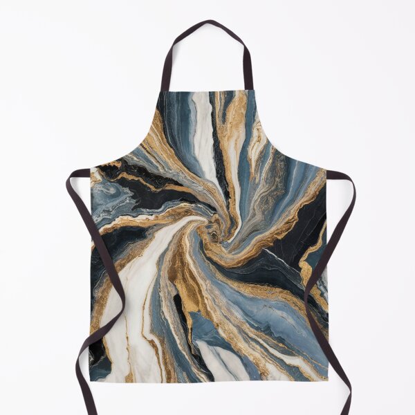 Item preview, Black, Gold, and Blue Marble Pattern – Luxurious Marble Texture for Elegant Home Décor and Fashion designed and sold by 21 Tulips.