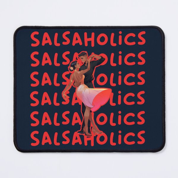 Item preview, salsaholics dancer couple gif designed and sold by La Loca.