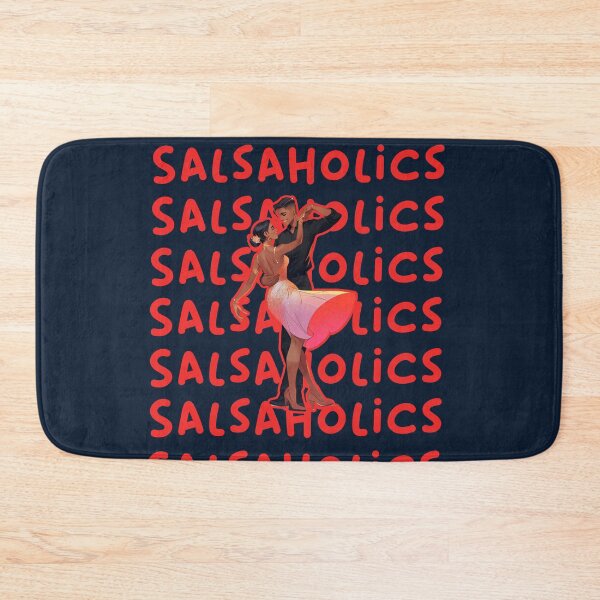 Item preview, salsaholics dancer couple gif designed and sold by La Loca.