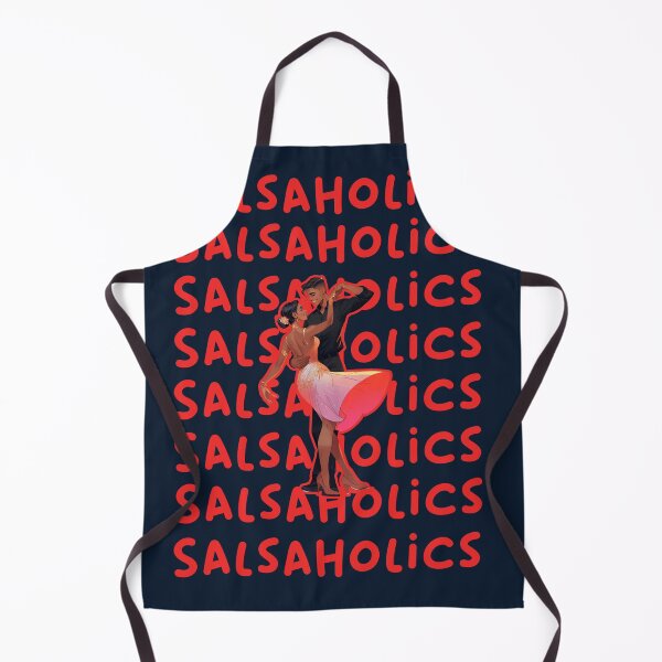Item preview, salsaholics dancer couple gif designed and sold by La Loca.