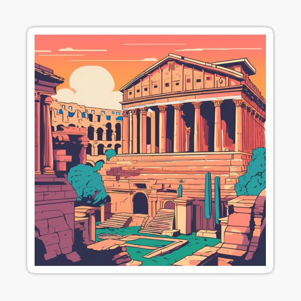 Item preview, Ancient Rome designed and sold by ColorArtByEric.