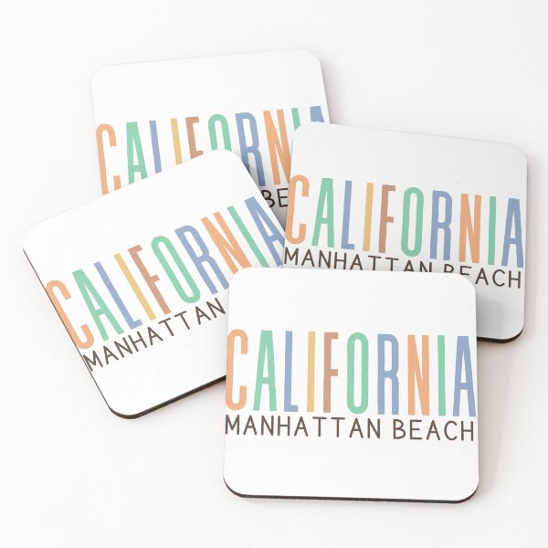 Item preview, Manhattan Beach California (Sand Waves) designed and sold by Whackadoodletee.