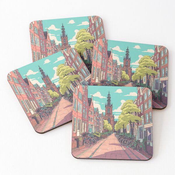 Item preview, Amsterdam Street designed and sold by ColorArtByEric.