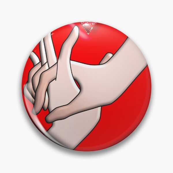 Item preview, Crossed Fingers Inside of a Heart designed and sold by onboarddesigns.