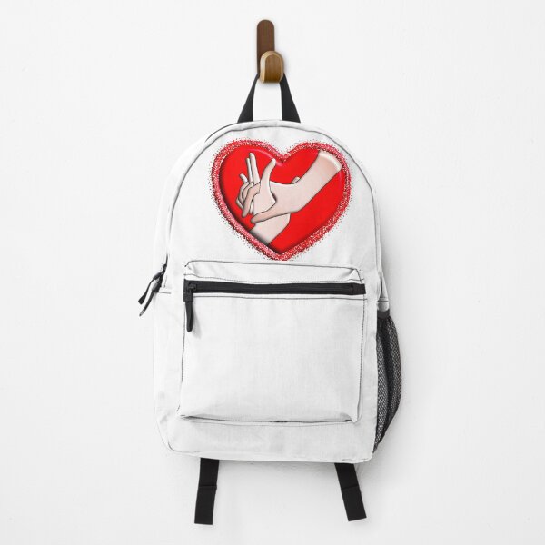Item preview, Crossed Fingers Inside of a Heart designed and sold by onboarddesigns.