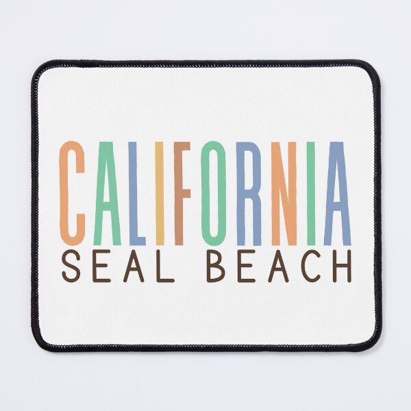 Item preview, Seal Beach California (Sand Waves) designed and sold by Whackadoodletee.