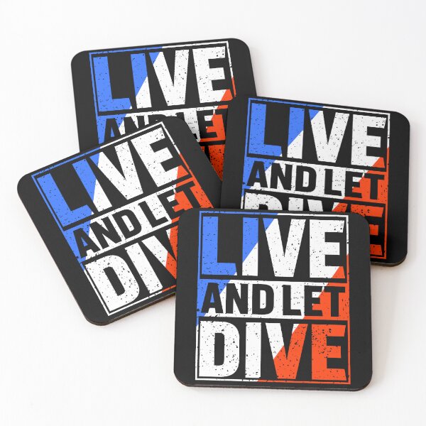 Item preview, Live And Let Dive  designed and sold by Designx99Shirt.