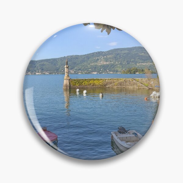 Item preview, Boat Harbour at Pallanza - Lake Maggiore designed and sold by TonyCrehan.