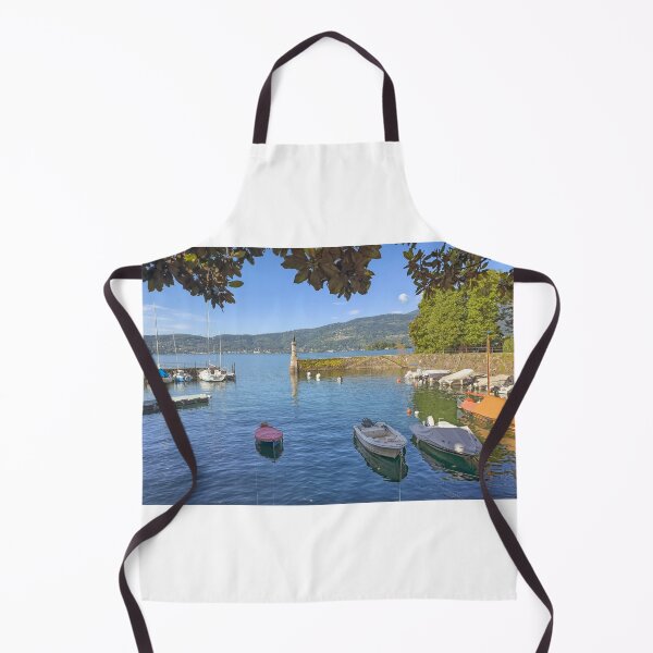 Item preview, Boat Harbour at Pallanza - Lake Maggiore designed and sold by TonyCrehan.