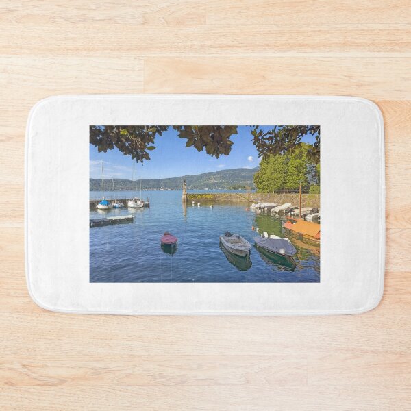 Item preview, Boat Harbour at Pallanza - Lake Maggiore designed and sold by TonyCrehan.