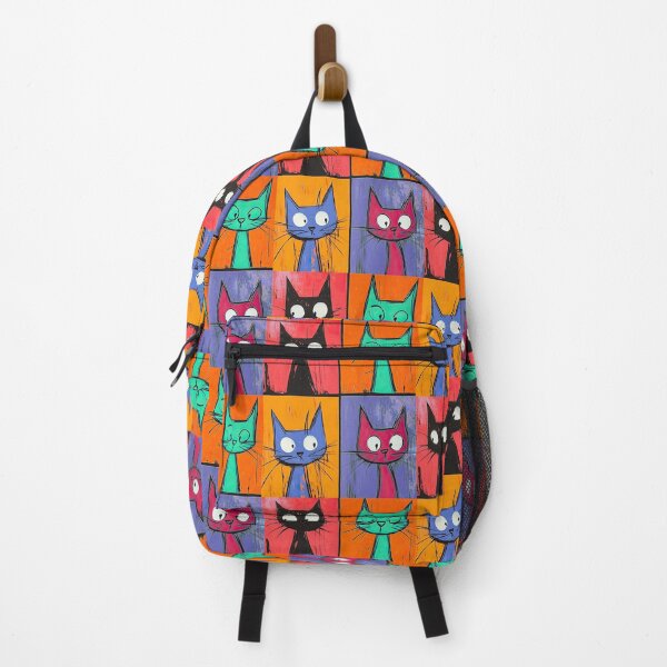 Item preview, Four Cats Pop Art Style designed and sold by MaryFiore.