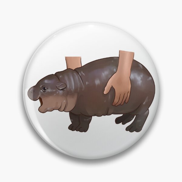 Item preview, Moo Deng Baby Hippo designed and sold by Asutip.