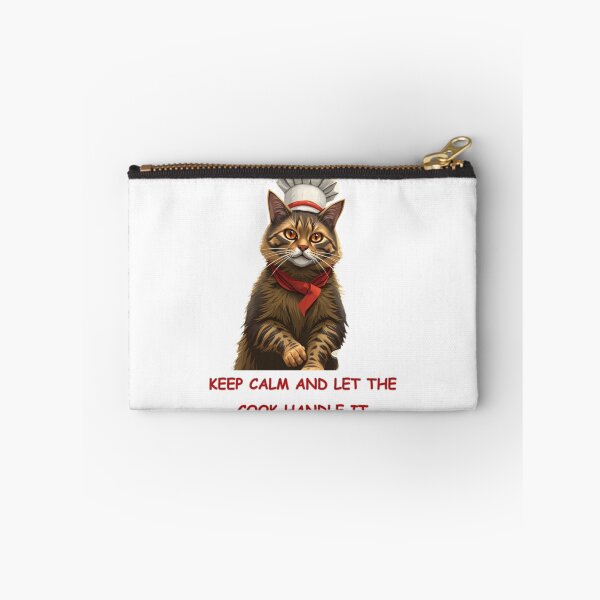 Item preview, working cat as chief or cook with keep calm designed and sold by GinnyGi.