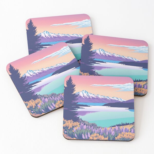 Item preview, Lake Tekapo designed and sold by ColorArtByEric.