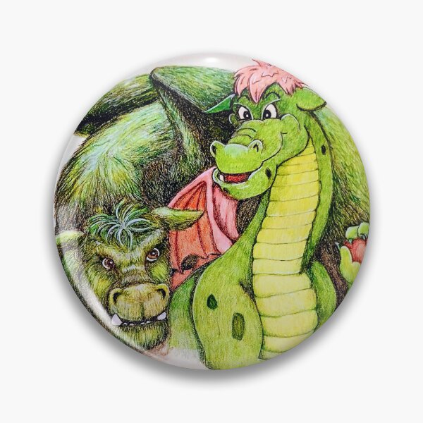 Artikelvorschau, Elliot, der Drache entworfen und verkauft von upnorthprint.