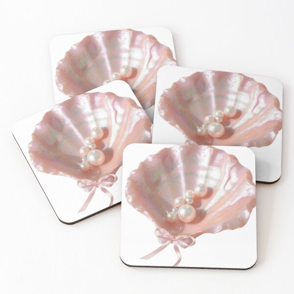 Item preview, Coquette Shell with pearls and bow designed and sold by Pixiedrop.