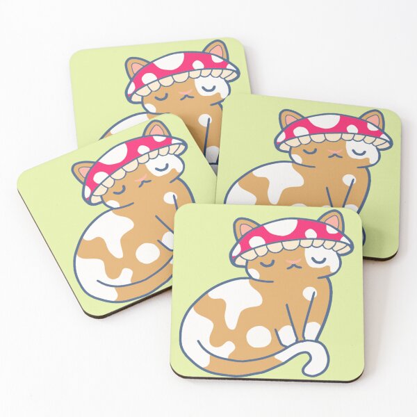 Item preview, Mushroom Cat designed and sold by jellywhisper.