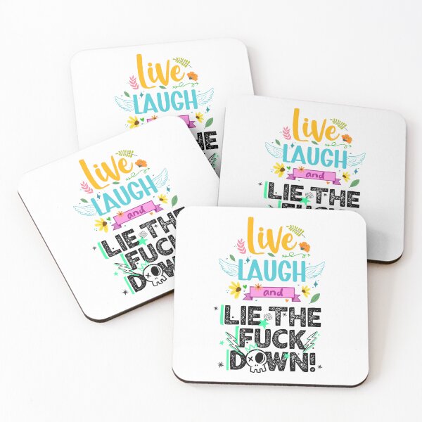 Item preview, live Laugh and LIE THE FUCK DOWN! | Wynonna Earp designed and sold by brudyr.