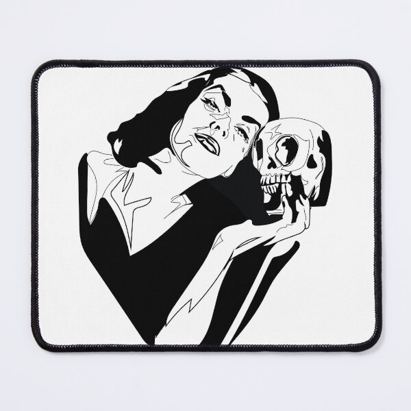 Item preview, Vampira with Skull designed and sold by Lizzy M.