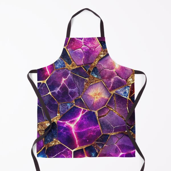 Item preview, PATTERN 037- PURPLE AND PINK STONE - Gift items and personal use / Gemstone, Purple, Pink, Gold, Marble, Velvet, Abstract, Broken Glass, Art designed and sold by LumDesignArt.