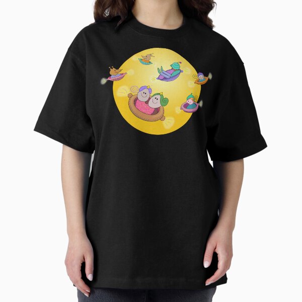 Sky Saucers and Sun Oversized T-Shirt