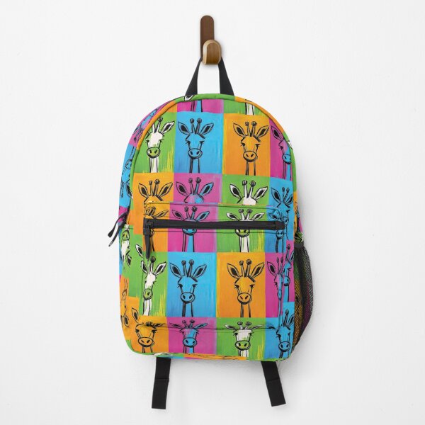 Item preview, Four Giraffes Pop Art Style designed and sold by MaryFiore.