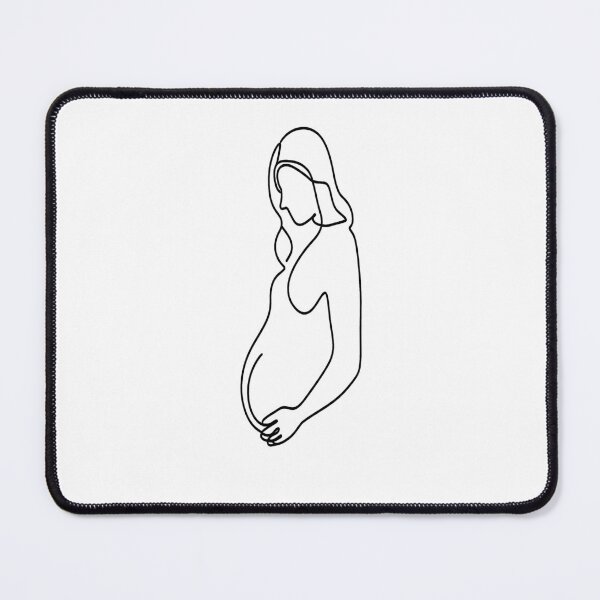 Item preview, Pregnancy line art designed and sold by sulton7.