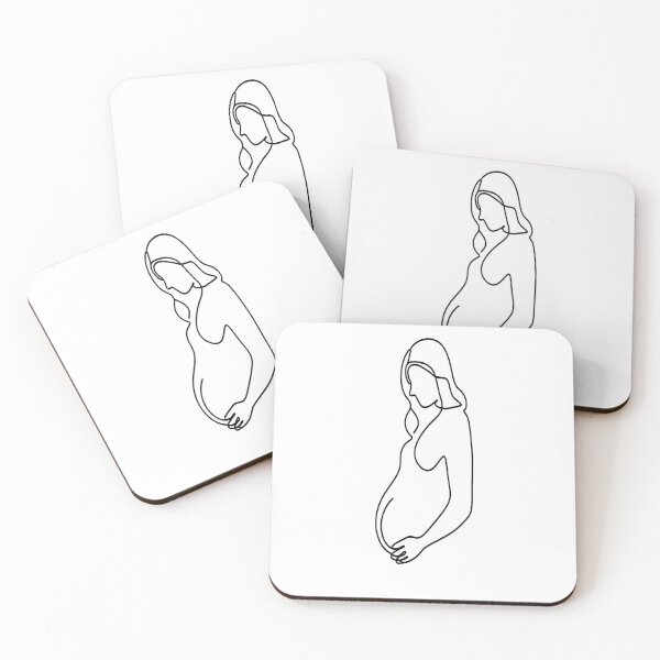 Item preview, Pregnancy line art designed and sold by sulton7.