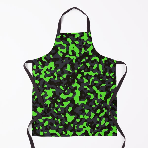 Item preview, Lime Green, Dark Gray, and Black Camouflage Pattern designed and sold by ModdiesColors.