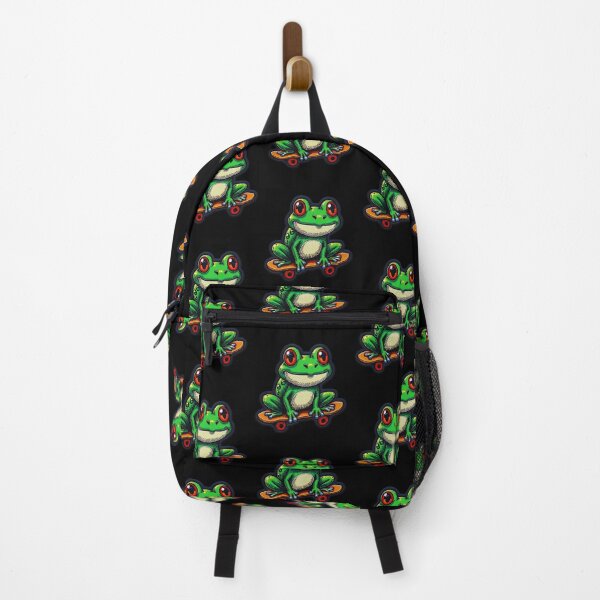 Item preview, Iron On Patches Skater Frog designed and sold by saloui.