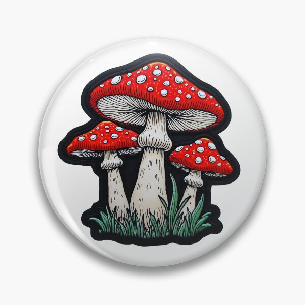 Item preview, Iron On Patches Mushroom designed and sold by saloui.