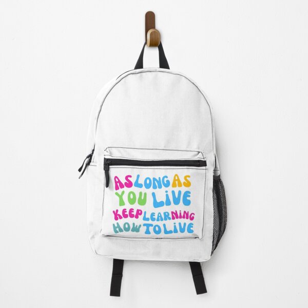 Item preview, As Long As You Live Keep Learning How To Live | Stoic Quote designed and sold by adlkh.