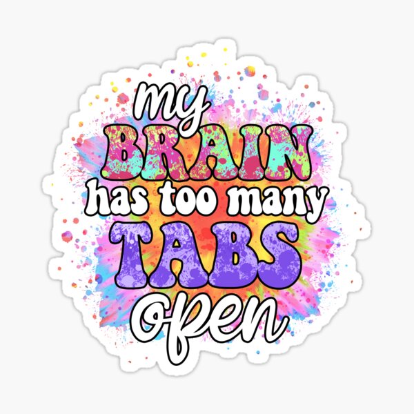 Item preview, Brain on overload designed and sold by RippinThreads.