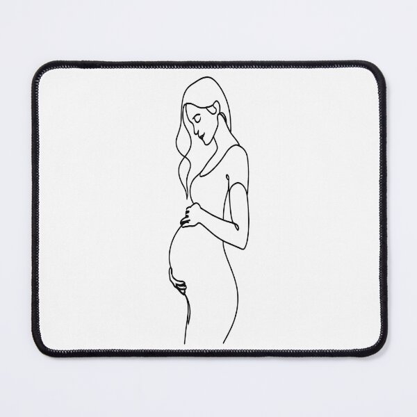 Item preview, Pregnancy line art designed and sold by sulton7.