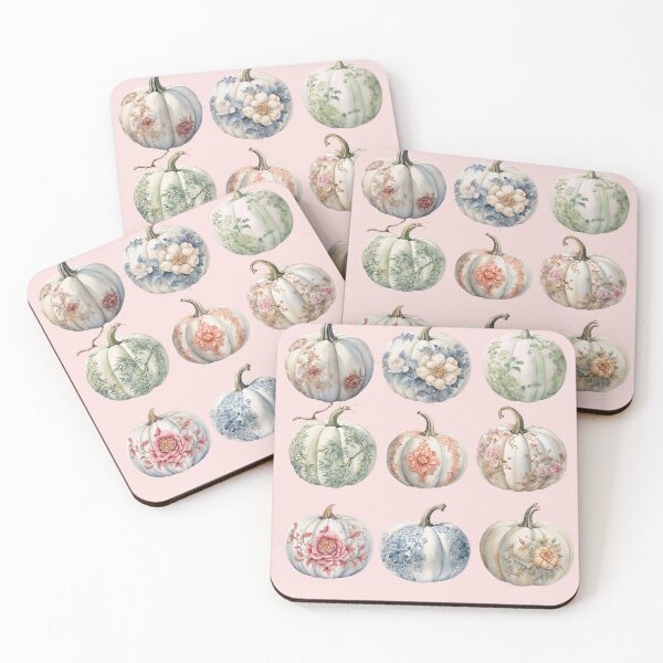 Item preview, Chinoiserie Pumpkin Patch Fall Autumn Vintage Cottagecore Regency  designed and sold by stargazerhill.