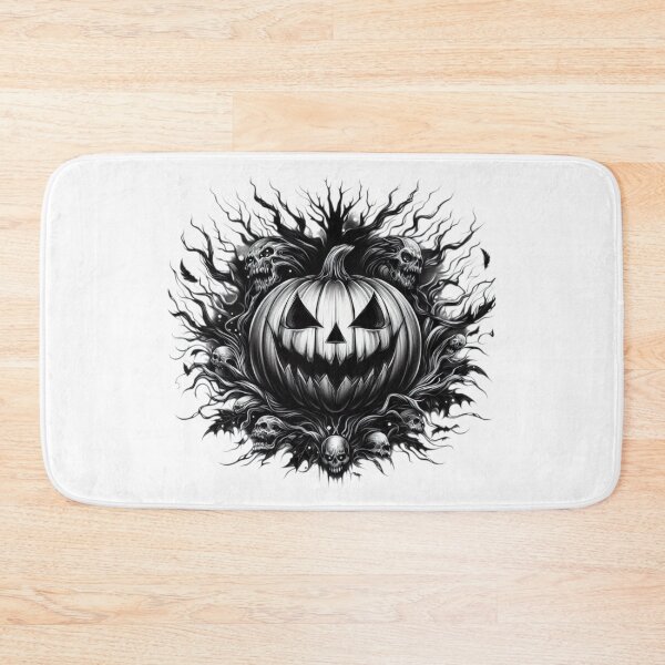 Item preview,  Halloween tattoo pumpkin with roots and skulls Halloween pumpkin designed and sold by Expressions-Sel.