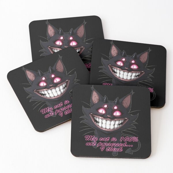 Item preview, Evil Little Demon Cat Funny Design designed and sold by Arcane  Adorable.